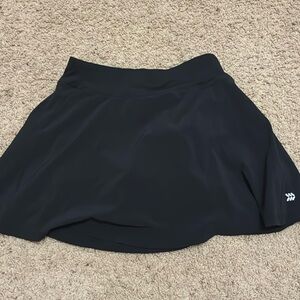 Black tennis skirt